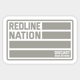 Redline Nation - Staff Car U.S. Army (Military Bronze) Sticker